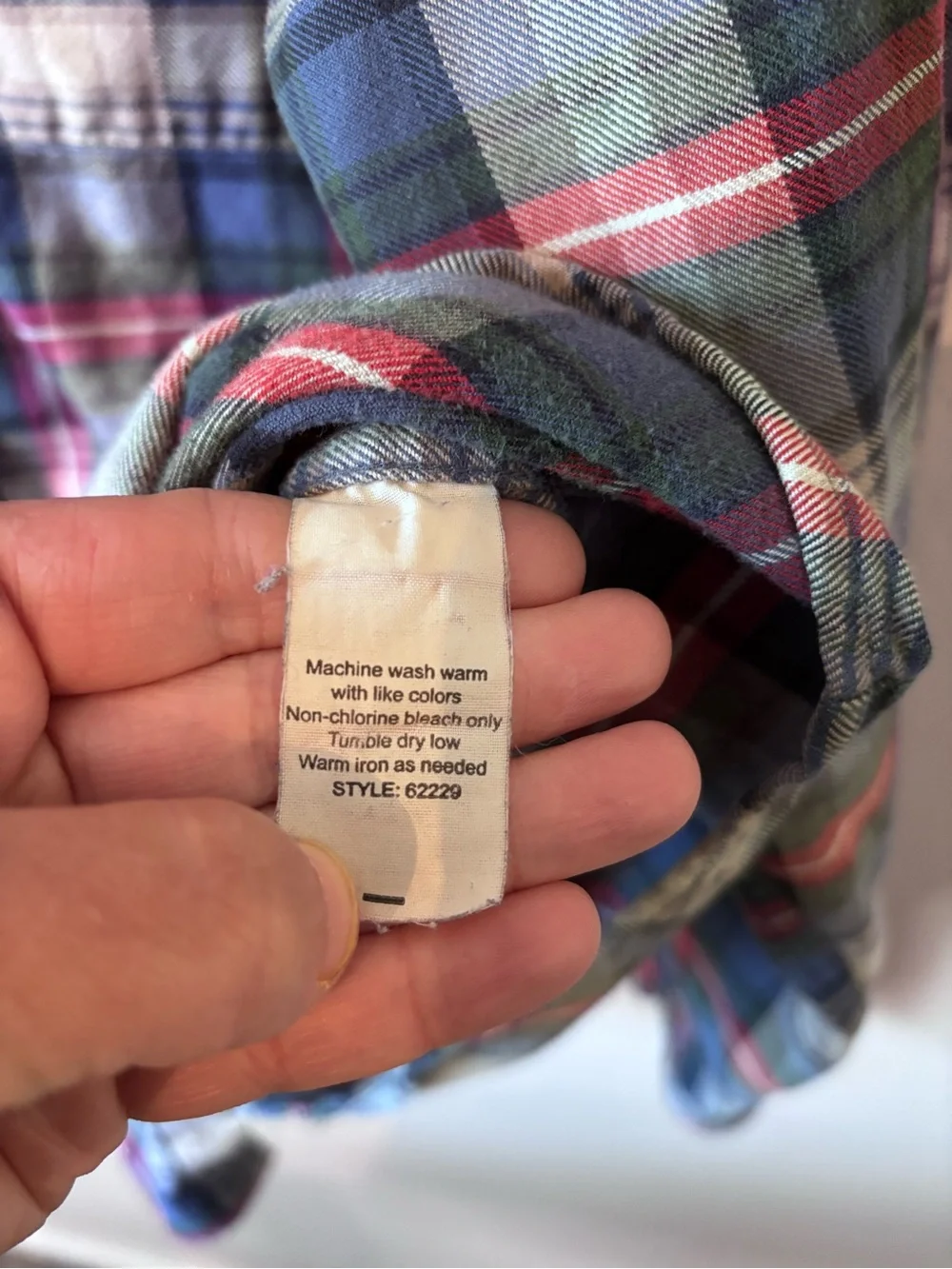 J crew flannel shirt